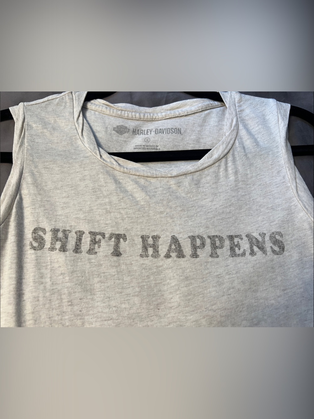 Ladies Harley-Davidson Black Label Shift Happens T.